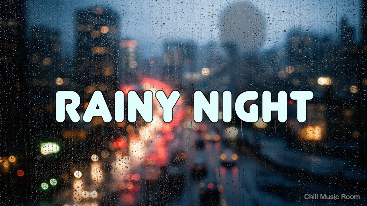Rainy Night 🌧️ A calm cinematic lo-fi track inspired by a rainy night city seen through a window
