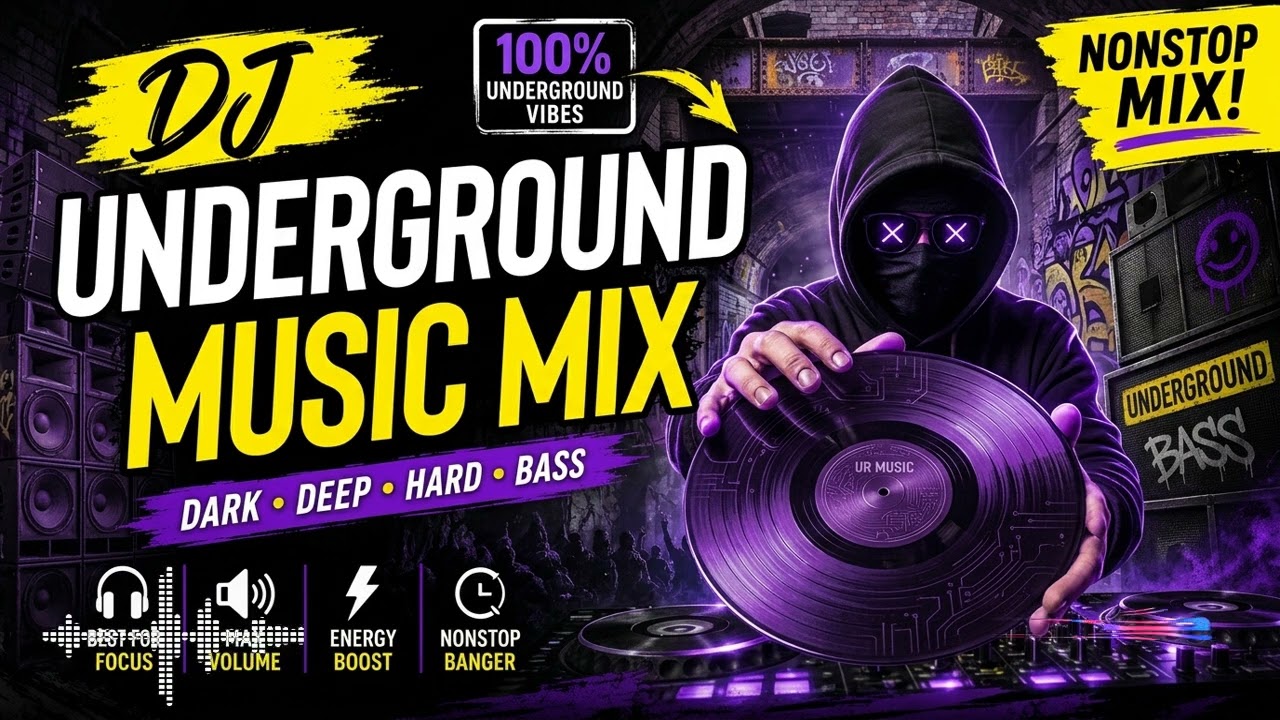 Underground House Party Mix | Deep Beats and Endless Rhythm