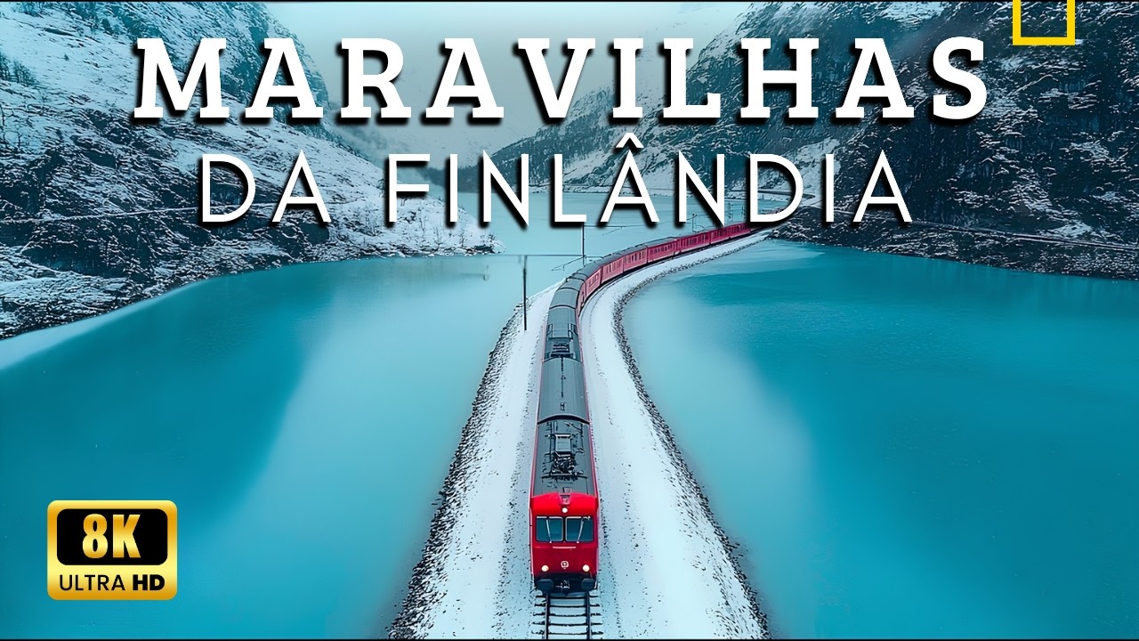 MARAVILHAS DA FINLÂNDIA | Lugares mais bonitos da Finlândia | Guia de Viagem 8K