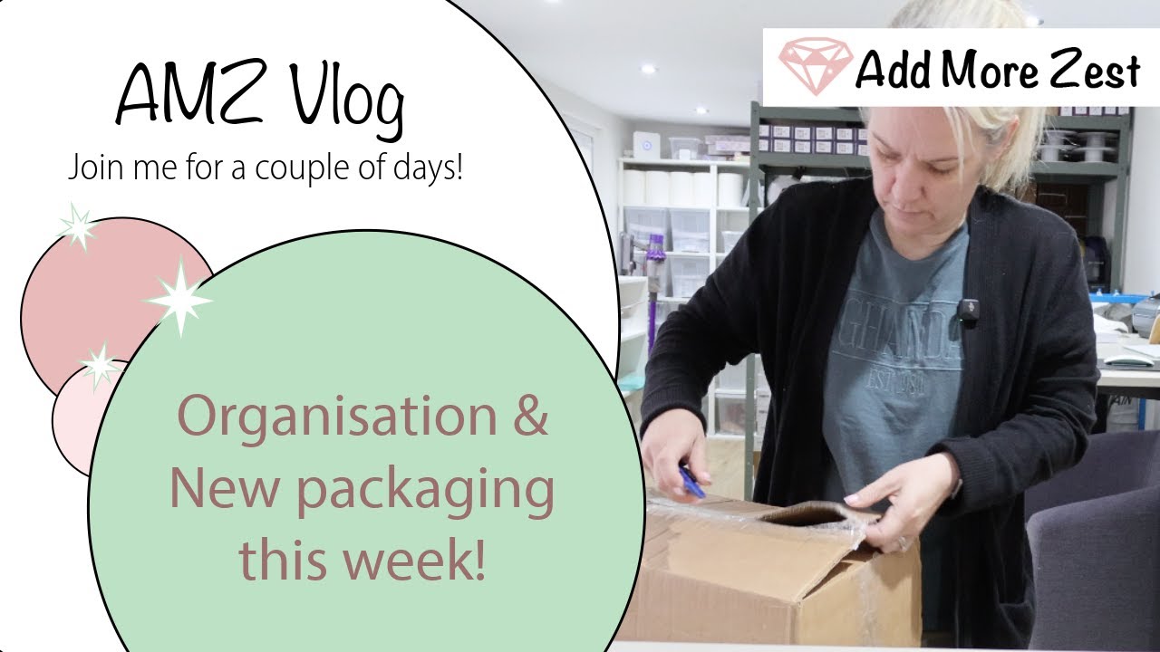 Add More Zest Vlog | Join me for a few days in my Diamond Painting Business