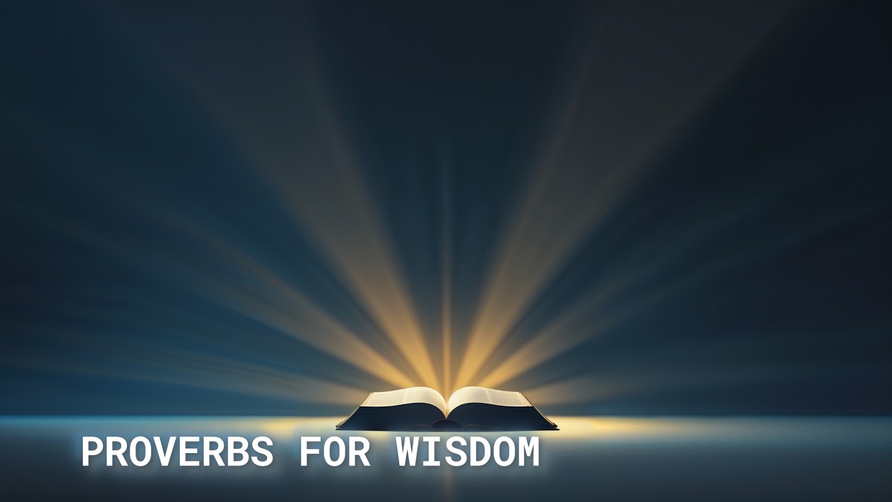 Proverbs for Wisdom & Understanding | Peaceful Scripture Reading