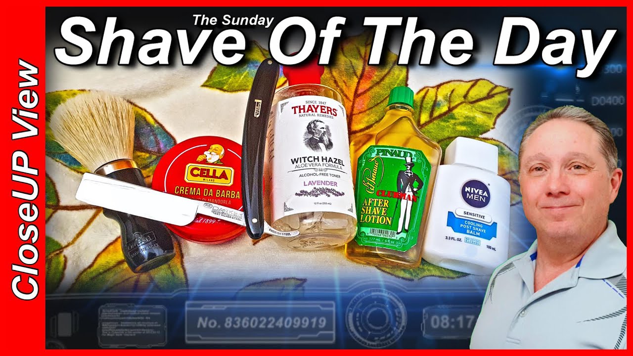 Your Sunday CloseUP View Shave Of The Day with Cella