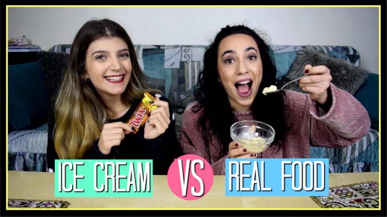 Ice Cream vs Real Food || fraoules22