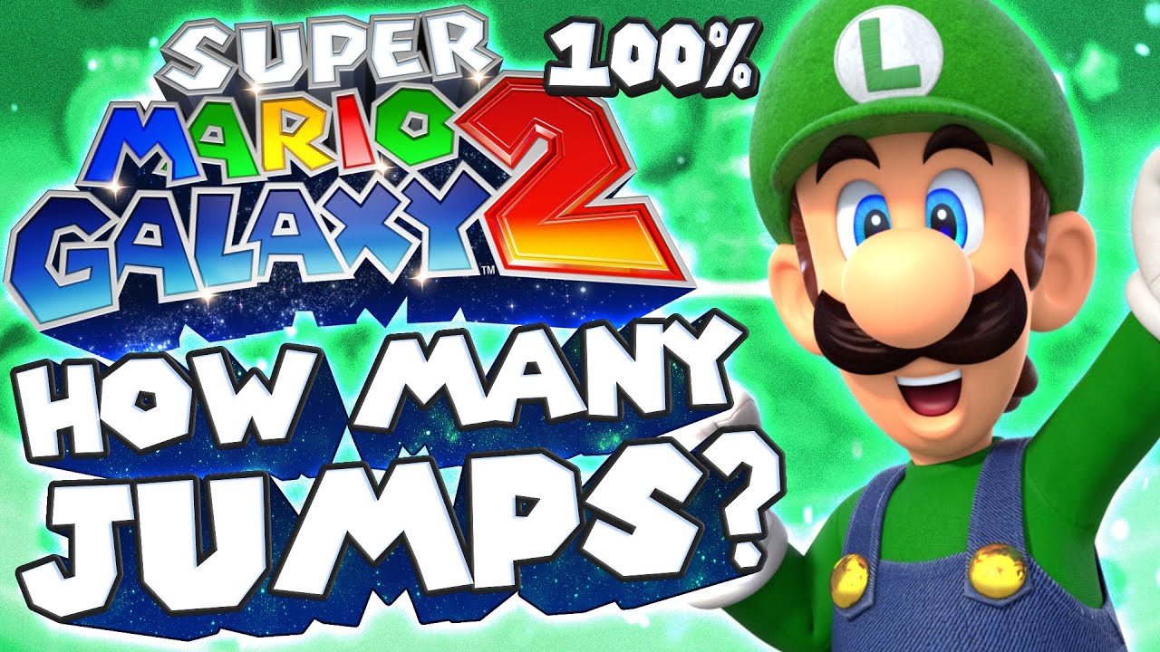 Сколько прыжков нужно сделать, чтобы пройти Super Mario Galaxy 2 на 100%?