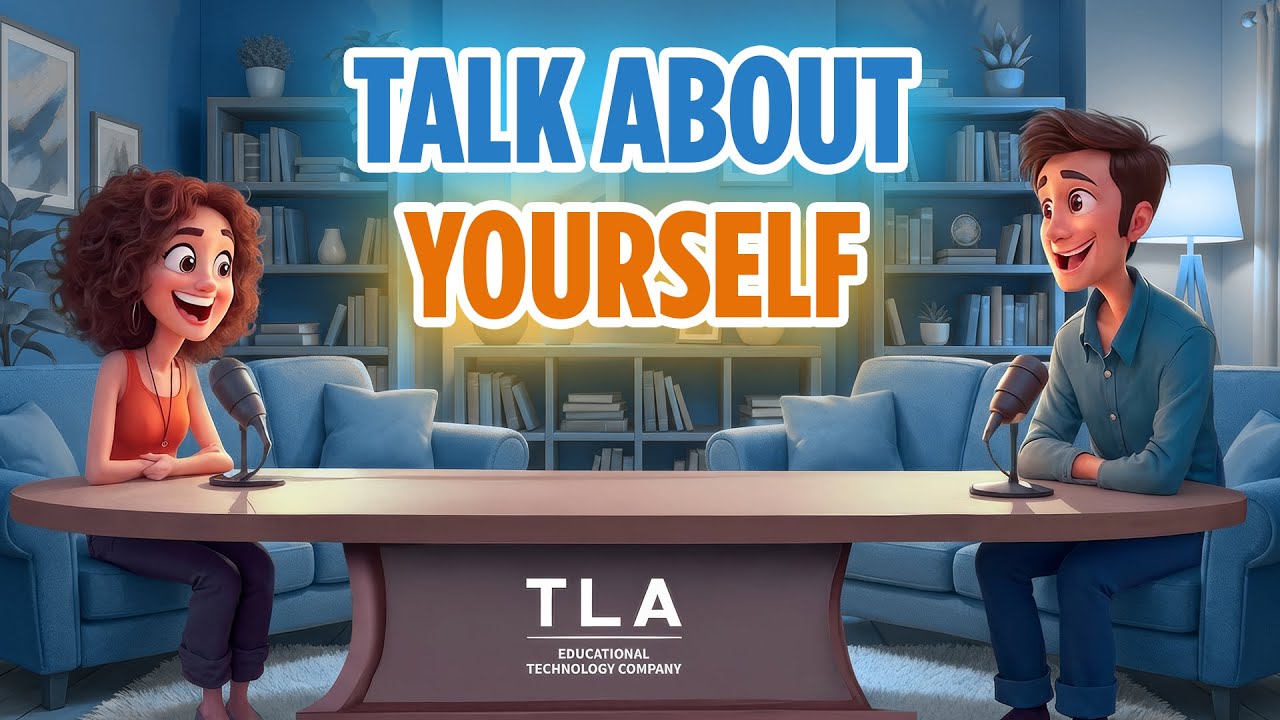 English Podcast | How to Talk About Yourself | A1-A2 English Listening Practice