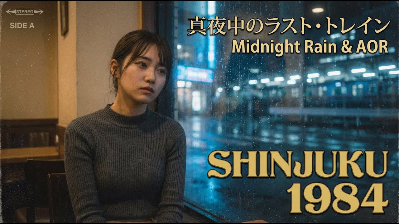 SHINJUKU 1984 | 真夜中のラスト・トレイン Midnight Rain & AOR | Japanese 1980s City Pop