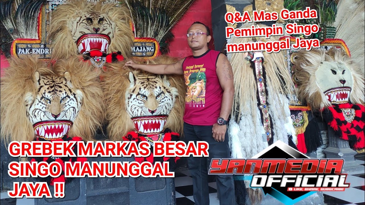 GREBEK REOG YANG LAGI VIRAL - SINGO MANUNGGAL JAYA - MEMBAHAS SEJARAH REOG SINGO MANUNGGAL JAYA