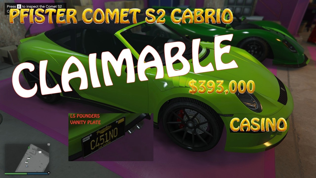 GTA V Salvage Yard, Export Vehicle, Selling the Pfister Comet S2 Cabrio