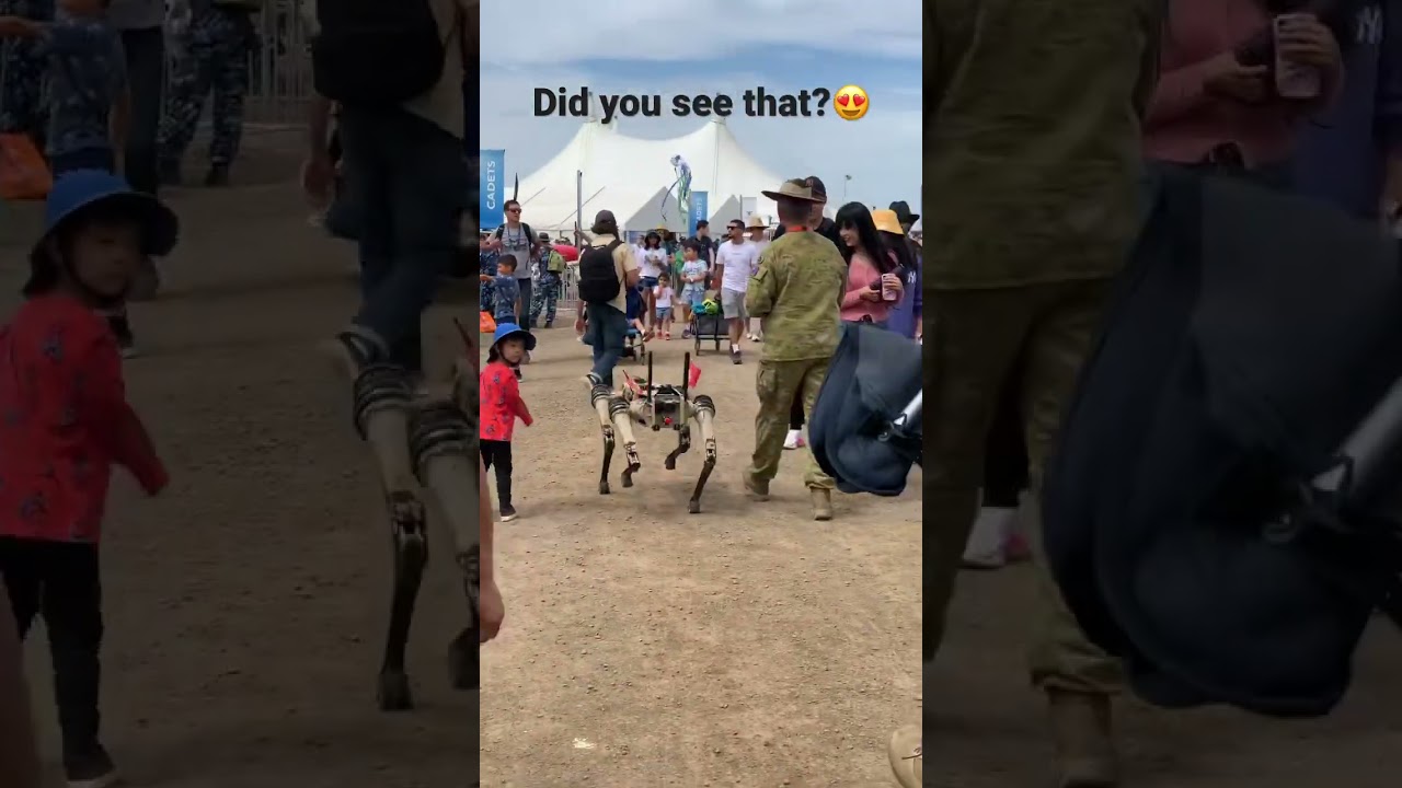 Army robot from Australia! #robotics