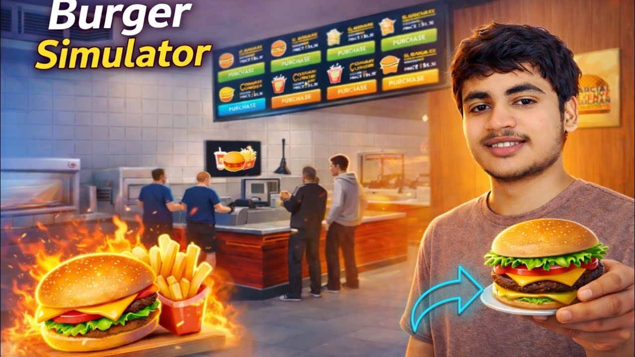 PURCHASE NEW RECIPES FOR MY BURGER SHOP 🐥 BURGER SIMULATOR #2