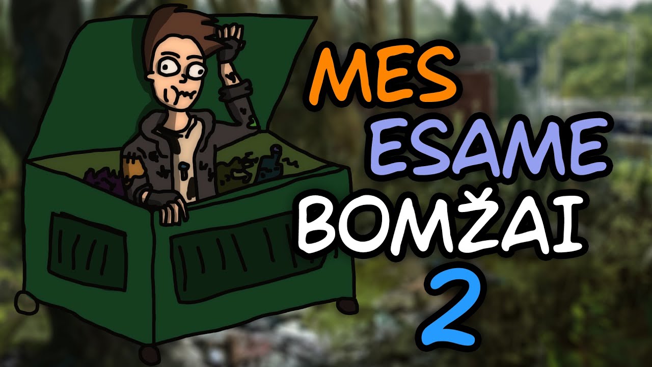 MINECRAFT KURIAME MES ESAME BOMŽAI 2!
