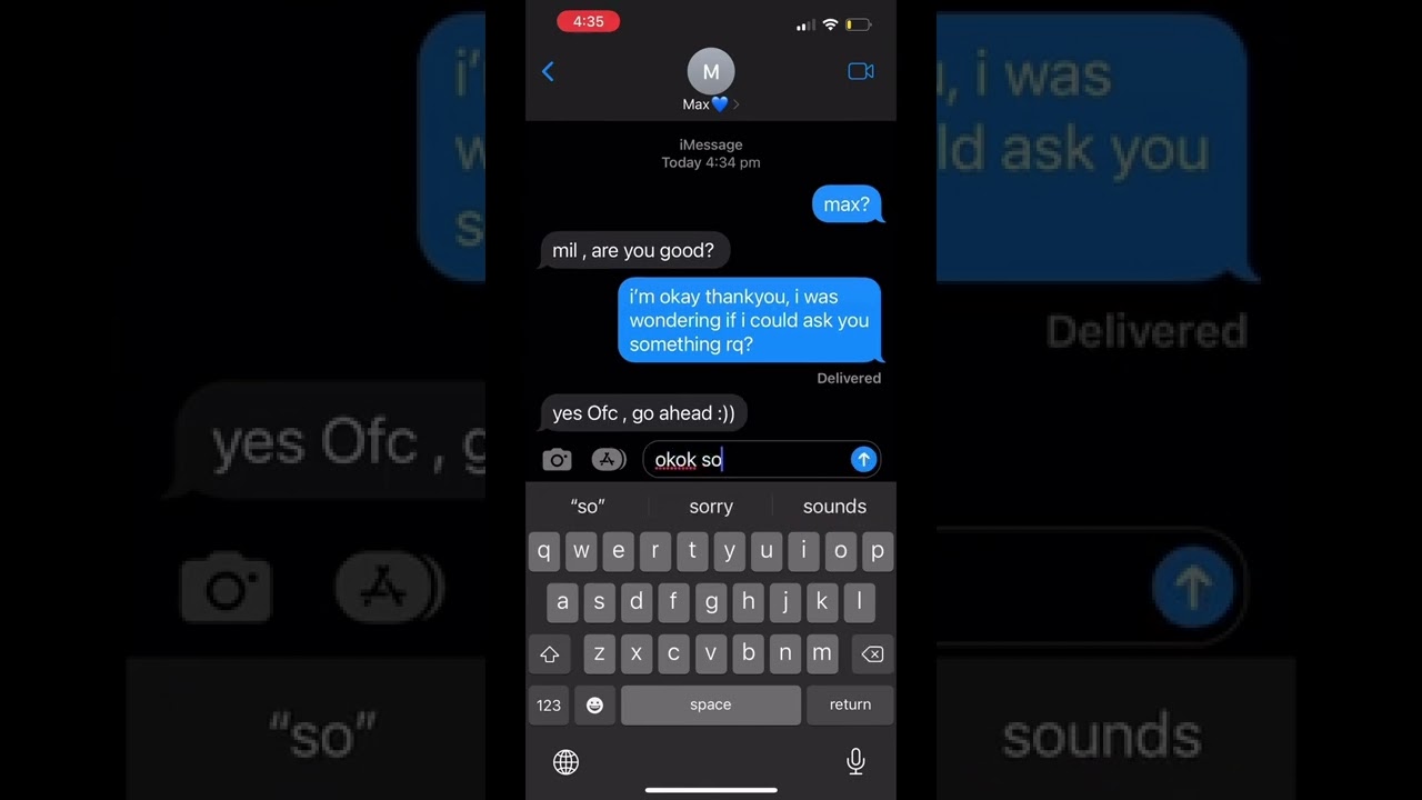 telling my crush i like him Video by milsaysjogon #Shorts