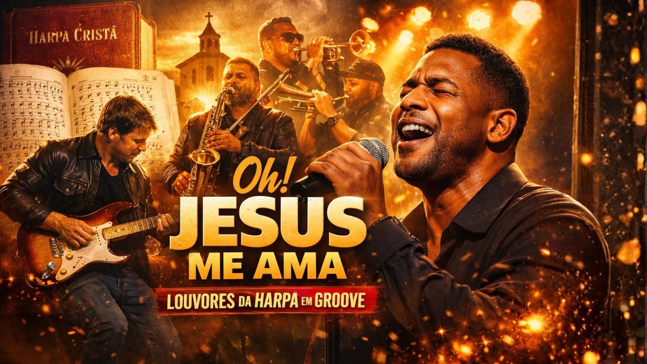 ✨ OH! JESUS ME AMA (169) – LOUVORES ANTIGOS DA HARPA EM GROOVE