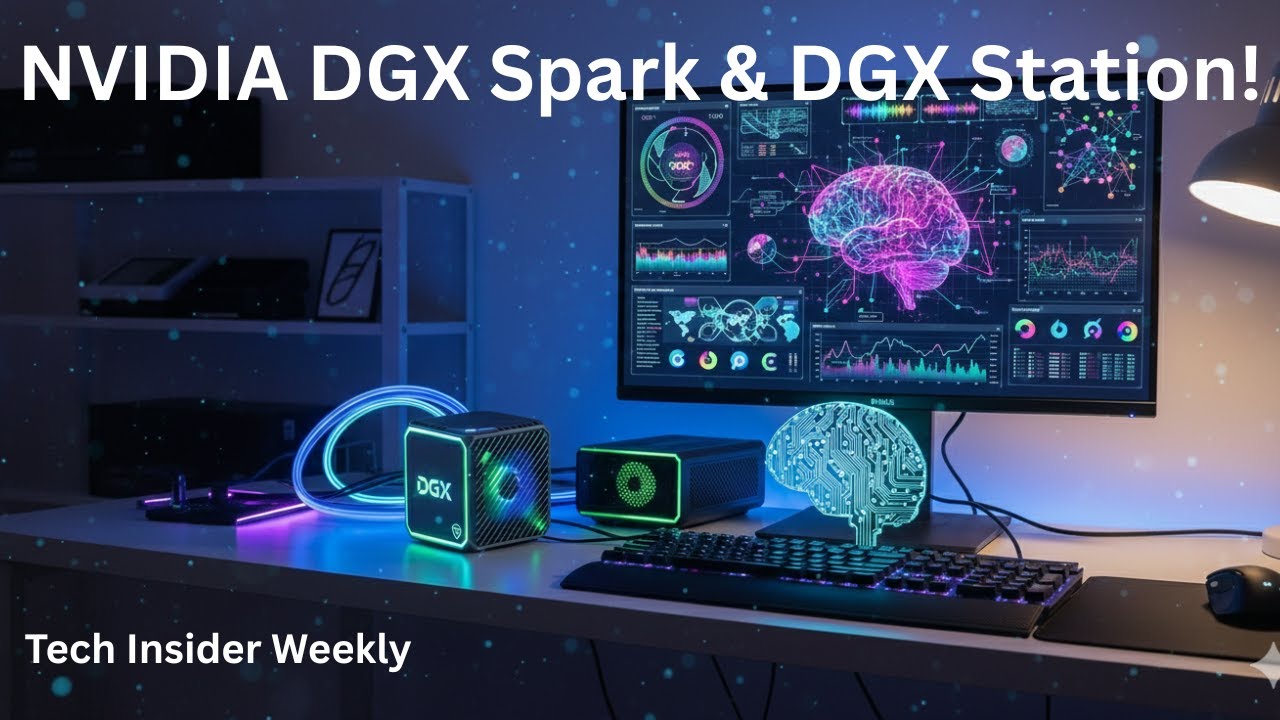 Run Open-Source & Frontier AI Models on Your Desktop with NVIDIA DGX Spark & DGX Station!