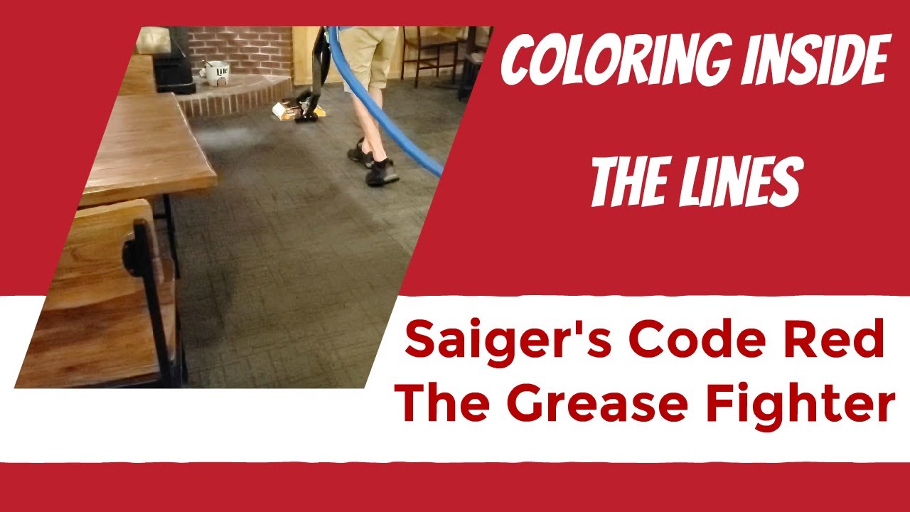 Coloring Inside the Lines | Saiger's Code Red and G-Force Booster | Greasy Carpet Destroyer!