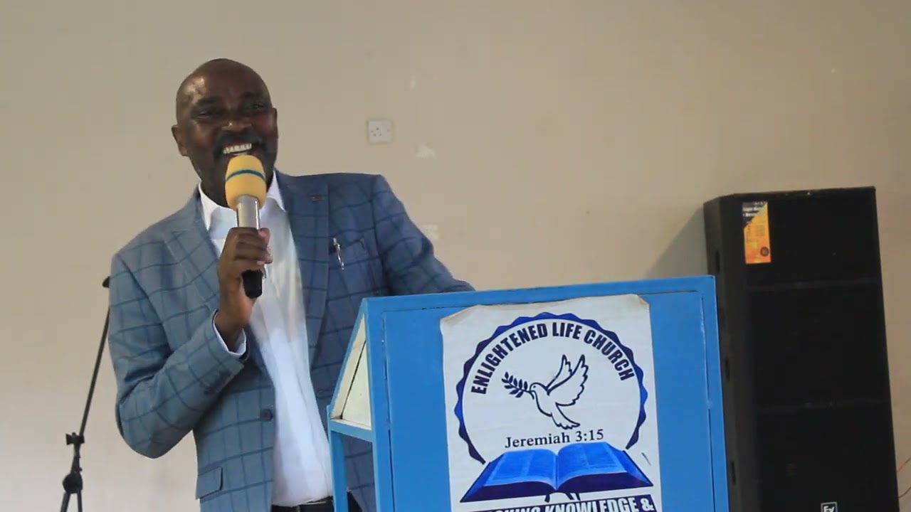 BISHOP JOHN MAGABA AT LEADERS CONFERENCE IN KARAMOJA MISSION