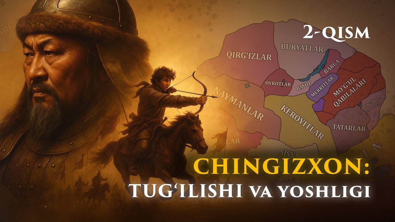 Chingizxonning Dunyoga Kelishi va Yoshlik Yillari | Chingizxon 2-Qism