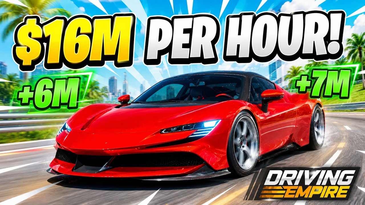 BEST MONEY MAKING METHOD IN DRIVING EMPIRE!!!!! (UNPATCHED).
