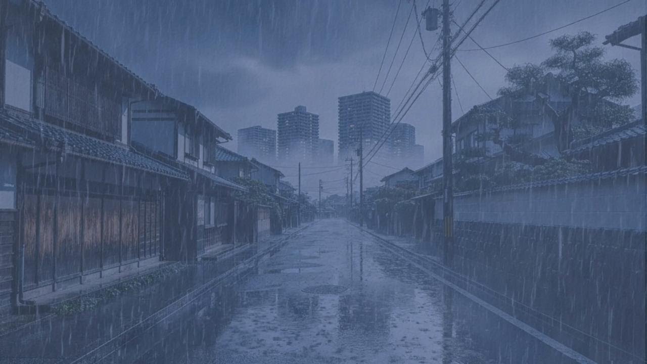 🌧️Relaxing Rain to Fall Asleep Fast in 5 Minutes - 🌧️Calming Rain on Cozy Night for Deep Sleep 😴Now!