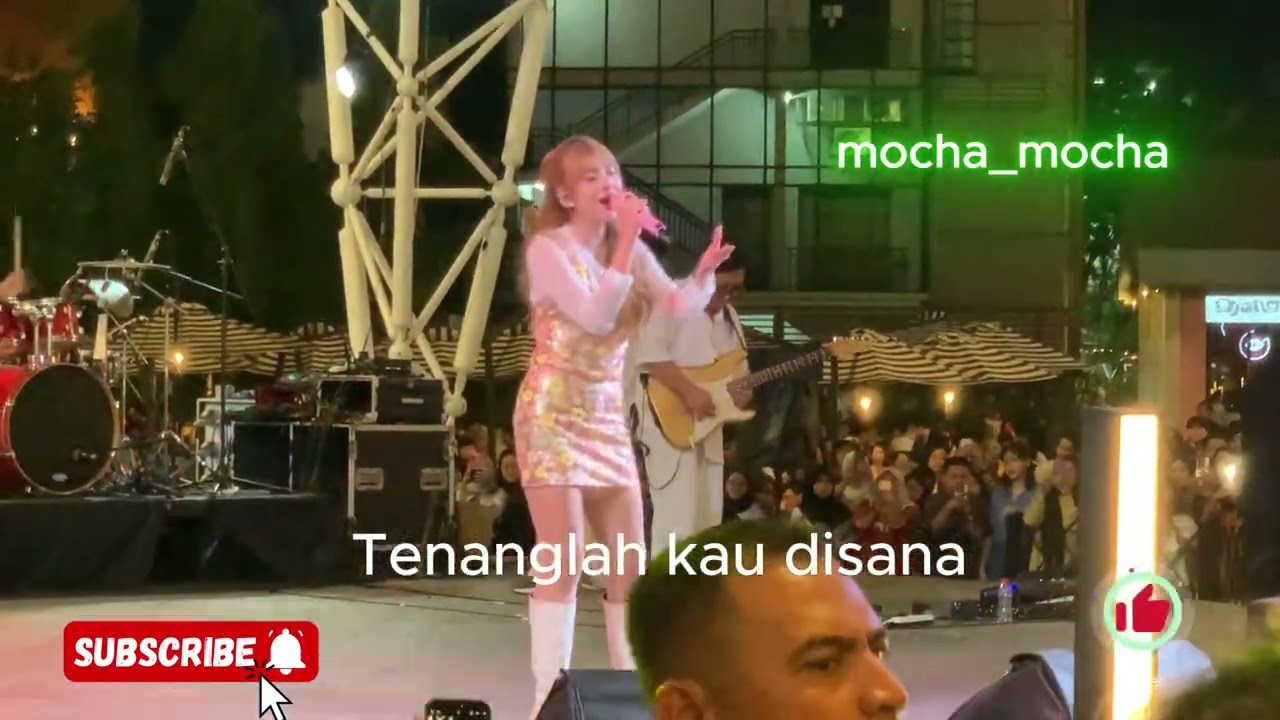 BLooming night w Ghea iNdrawari Live Performance Nov2025 title Setengah Mati (
