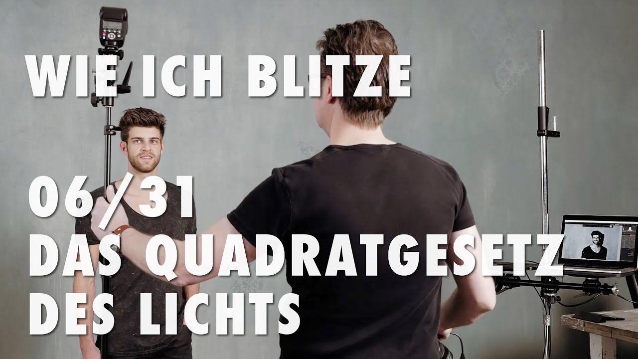Wie ich blitze 6/31 - Das Quadratgesetz des Lichts