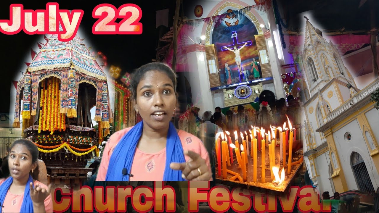 Our village church festival || மாதா கோவில் திருவிழா || July 22 || Big festival || Part 1
