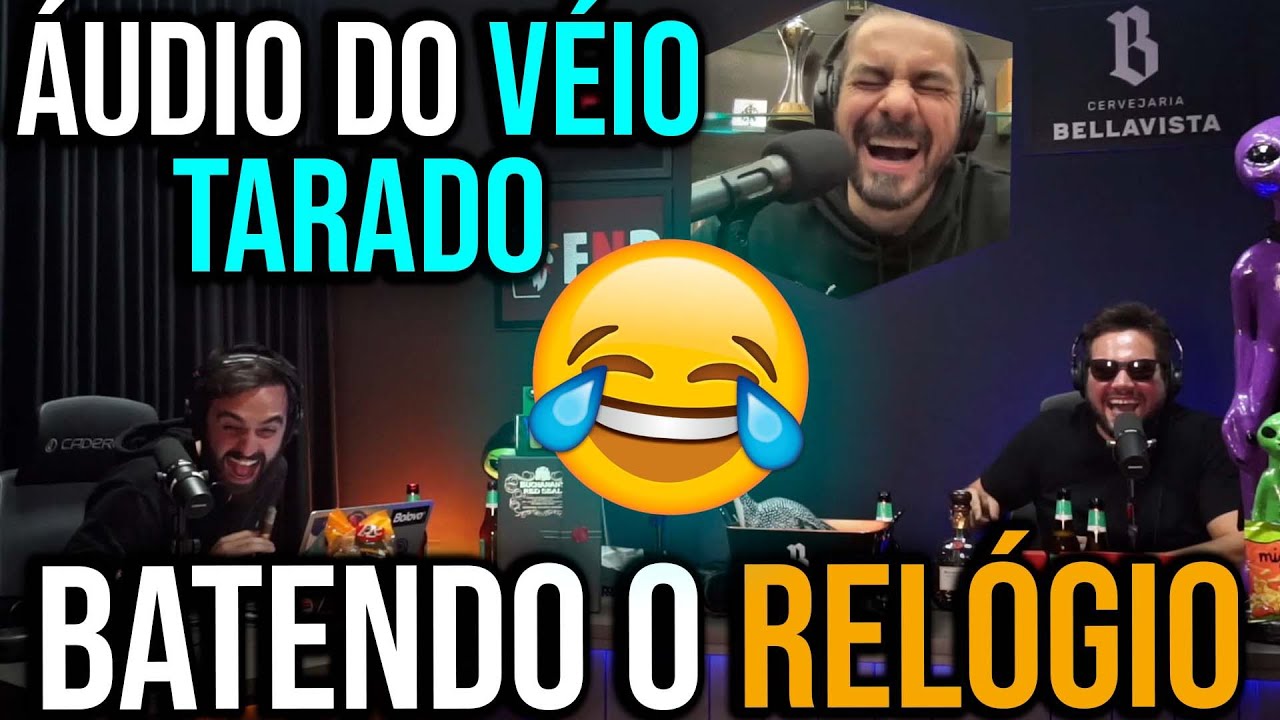 Áudio do Véio T4R4D0 batendo o Relógio 🤣