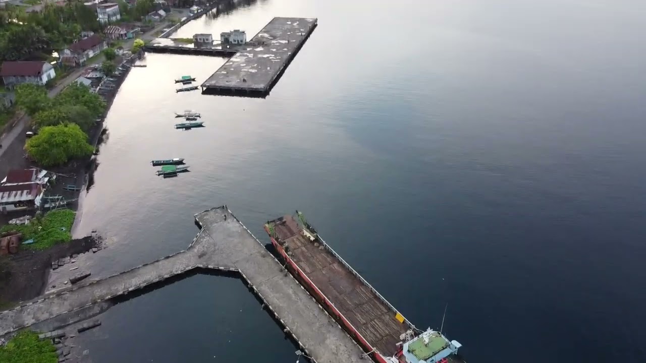 Suasana Sore di Galela Maluku Utara