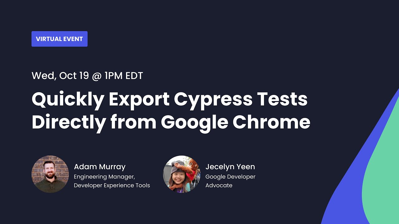 Quickly Export Cypress Tests Directly from Google Chrome