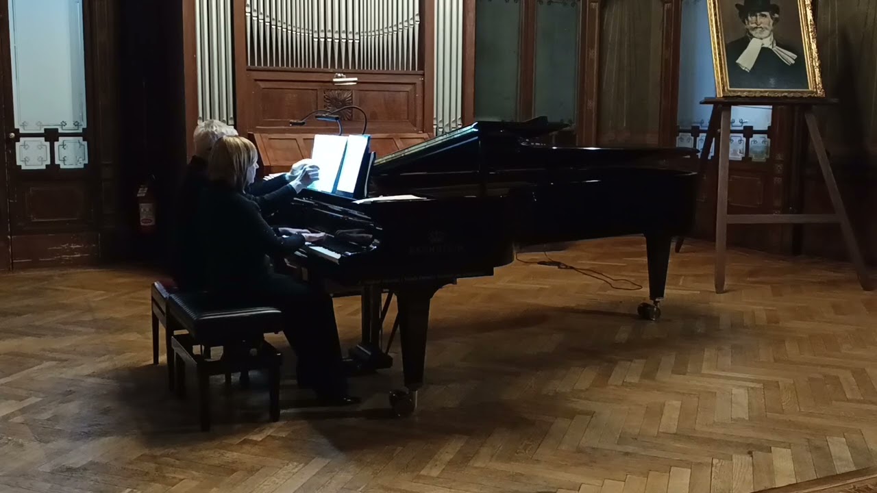 César Franck Preludio, fuga e variazione Op. 18 @MUSIKFESTPIANODUO Anna Caporaso e Carlo Benatti 