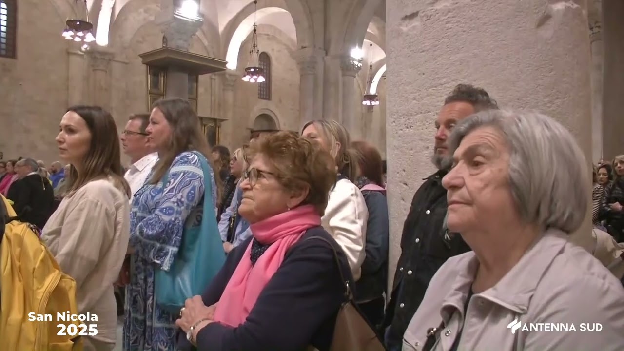 8 MAGGIO 2025 - BARI, MESSA DALLA BASILICA 'SAN NICOLA' IN OCCASIONE DELLA FESTA DEL SANTO PATRONO