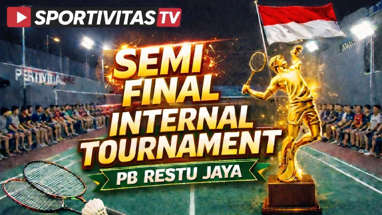 SF | Badminton Internal Tournament PB Restu Jaya | Full Match | Semi Final