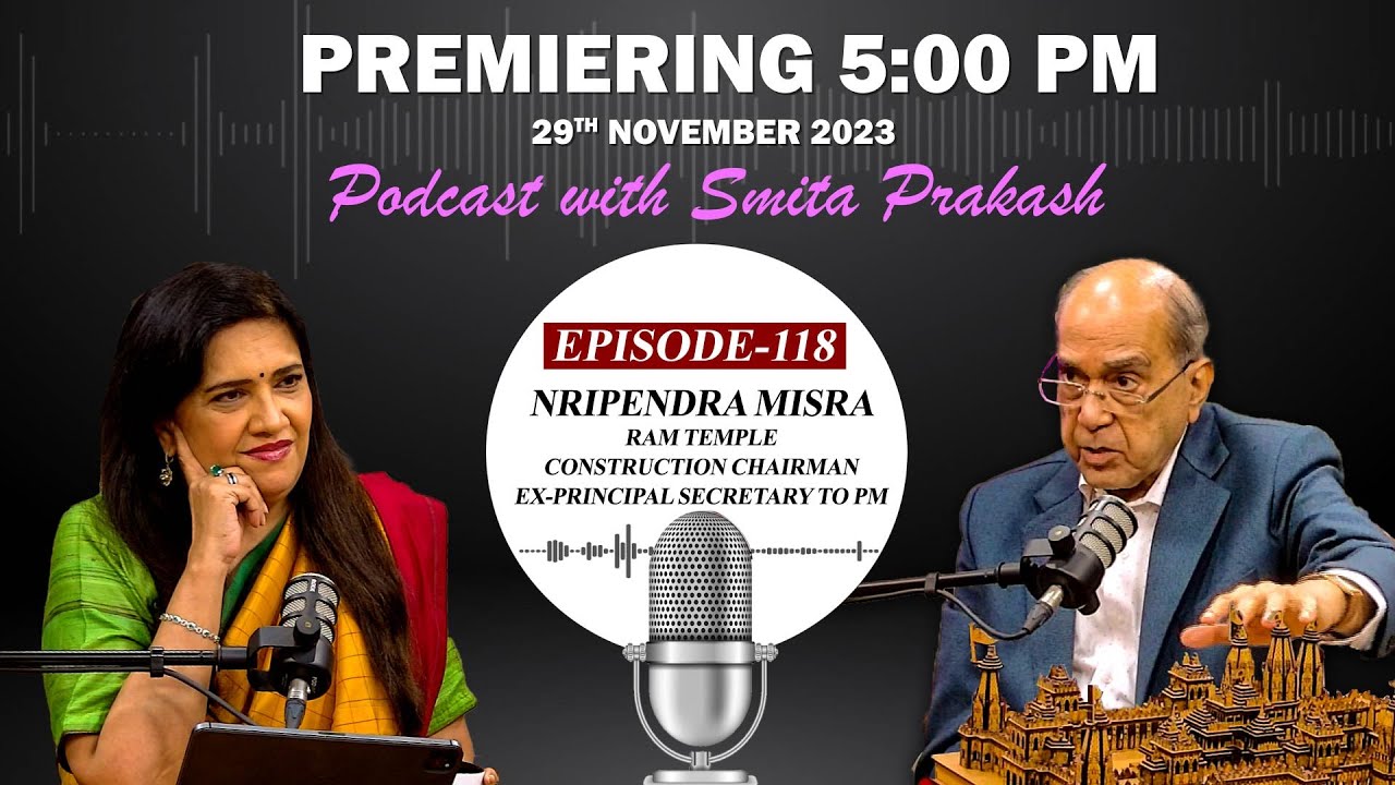 EP-118 with Nripendra Misra premieres today at 5 PM IST