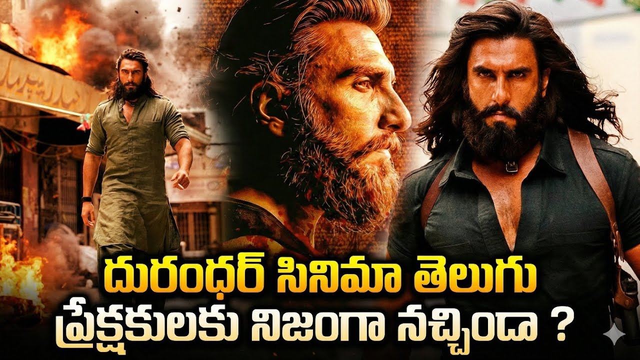 “దురంధర్ సినిమాతెలుగు ప్రేక్షకులకునిజంగా నచ్చిందా ?” #durandhar #newfilm #ranveeersign 