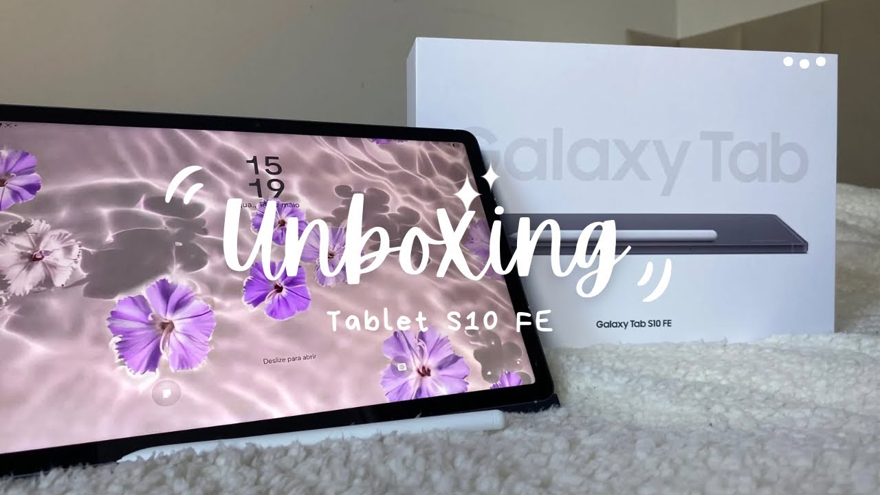 📦 Unboxing: Galaxy tab S10 FE I Samsung ✨🥹💖