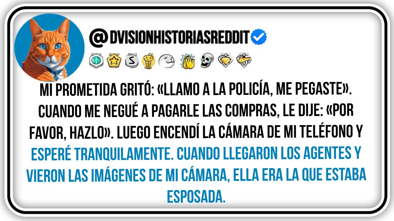Mi Prometida Gritó: «llamo A La Policía, Me Pegaste». Cuando Me Negué A Pagarle Las Compras...
