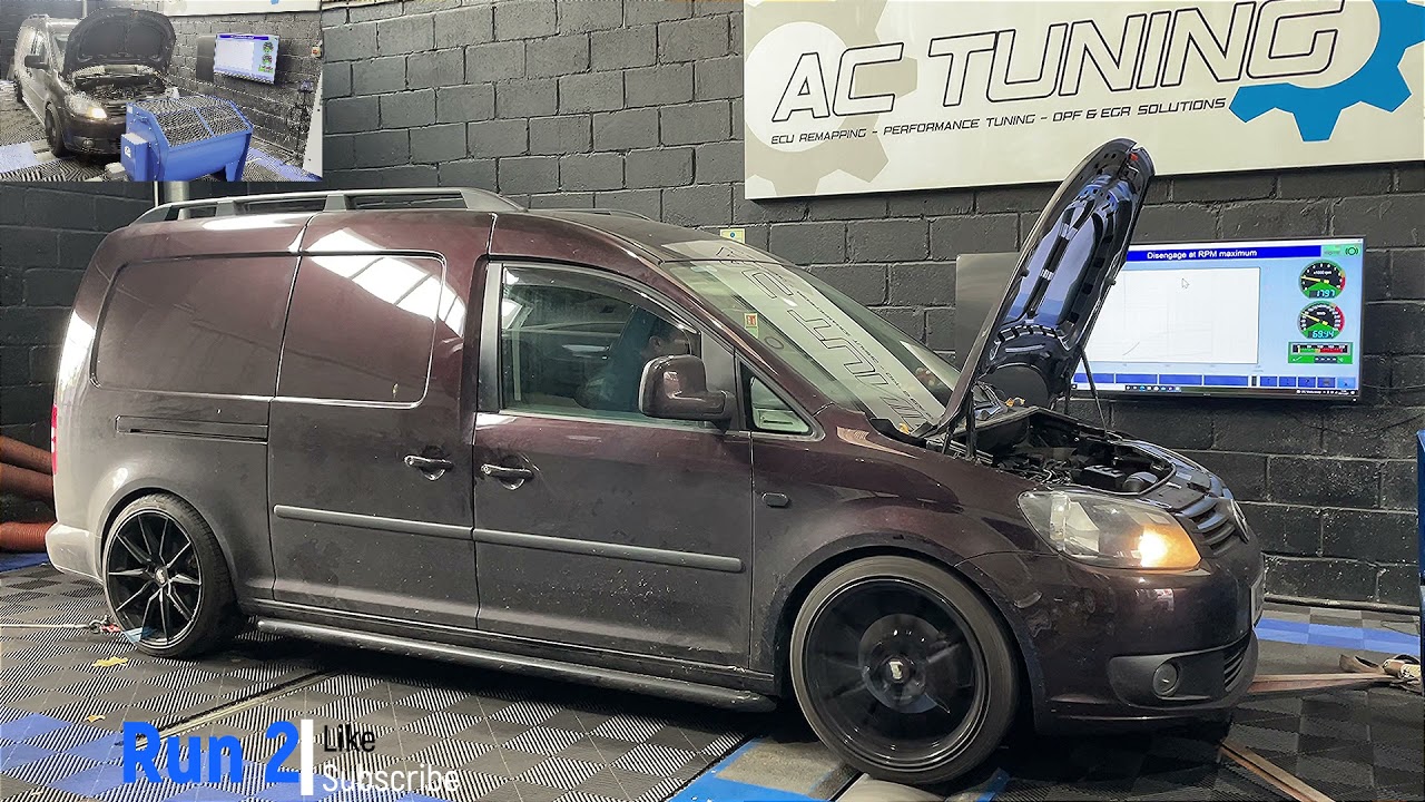 2015 VW Caddy 1.6 TDI Hits The Dyno For Stage 1 Tuning