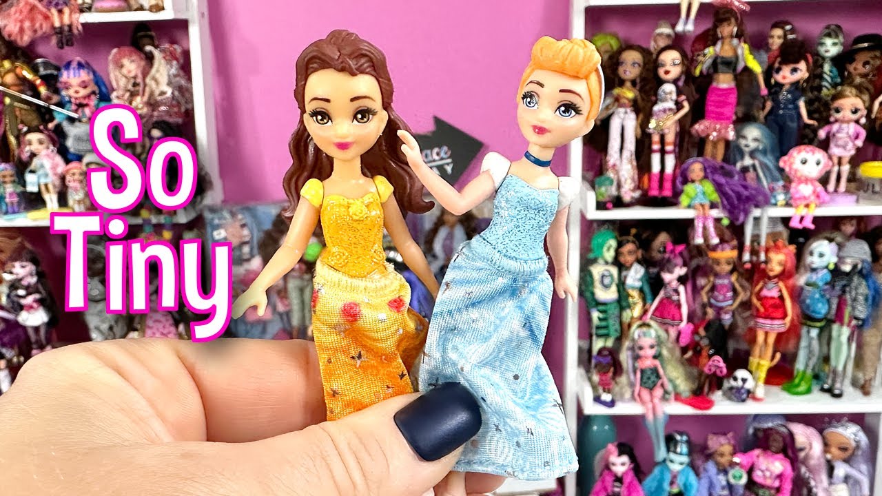 Disney Princess Party Mini Dolls & Royal Color Reveal Princesses