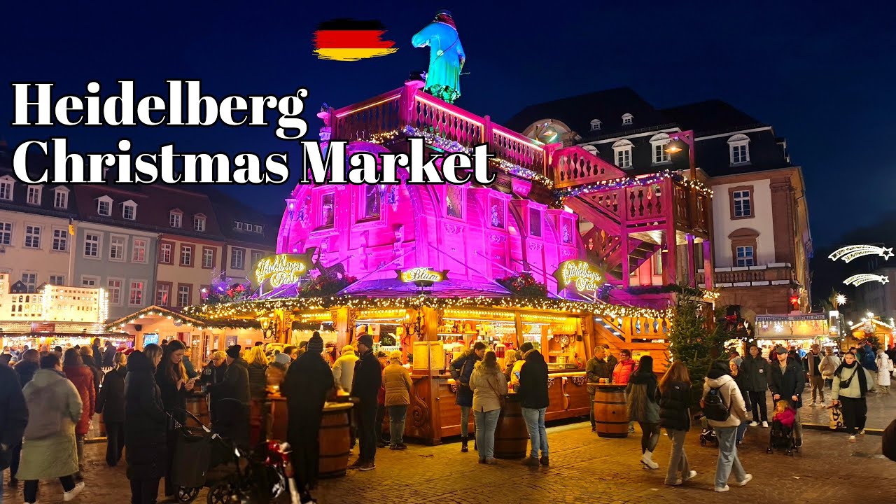 Heidelberg Christmas Market Walking Tour 🎄 – Winter Magic in the Old Town