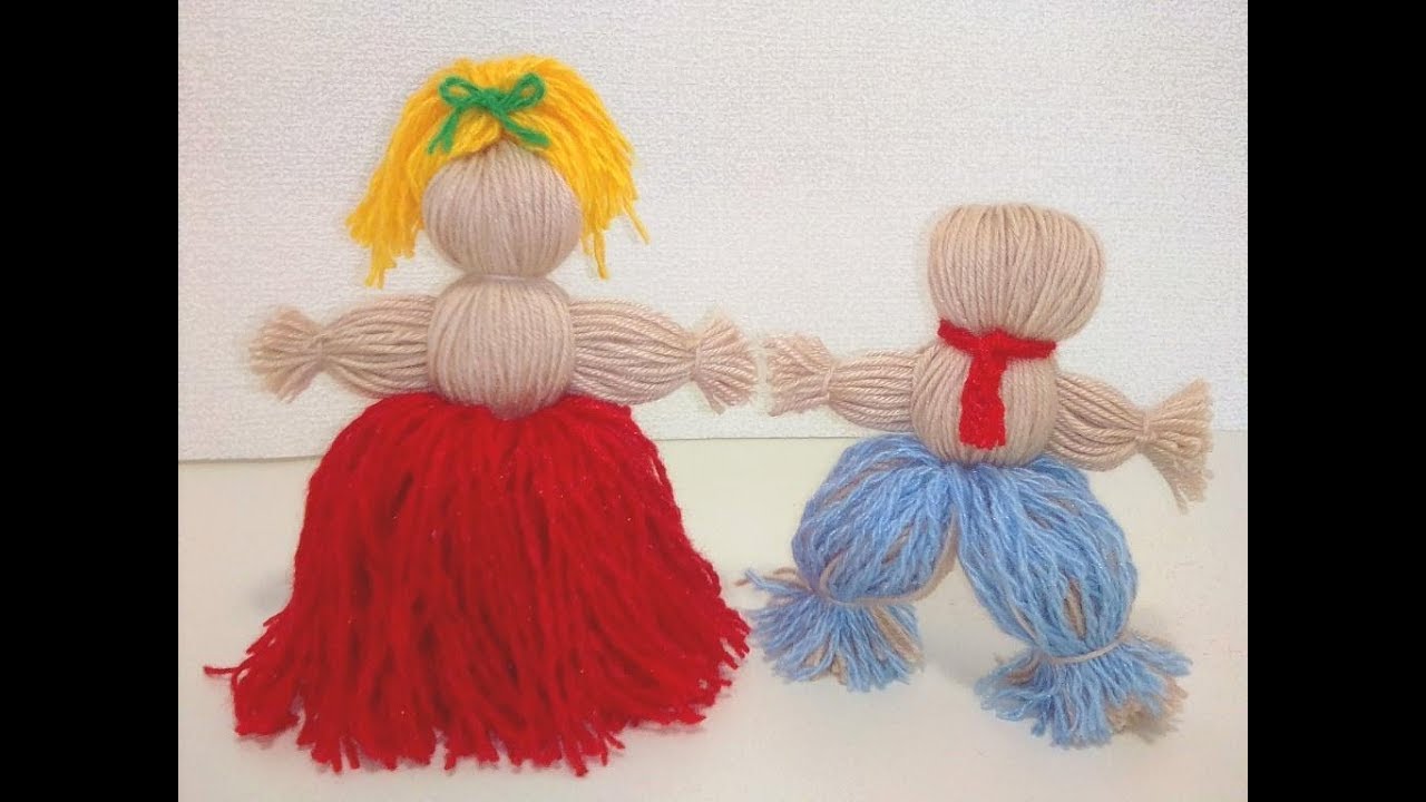 Кукла из ниток / rope doll