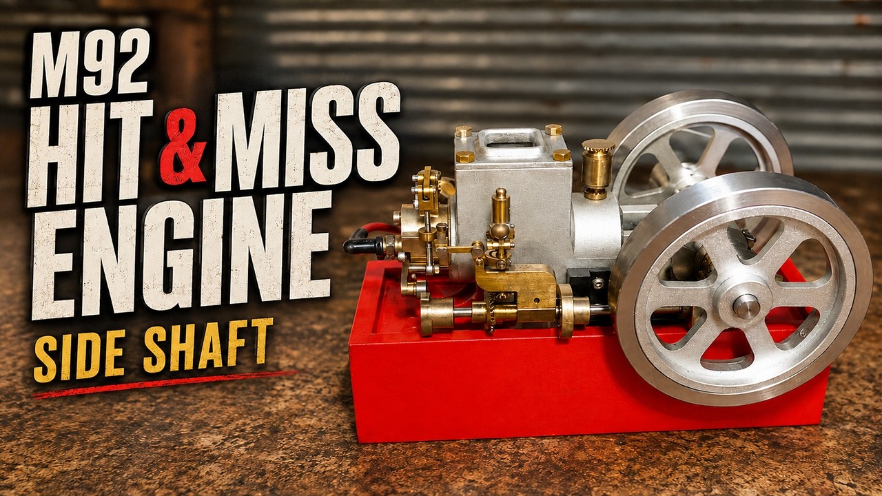 Microcosm Hit & Miss Engine  M92 Eachine Microcosm bought from Banggood.