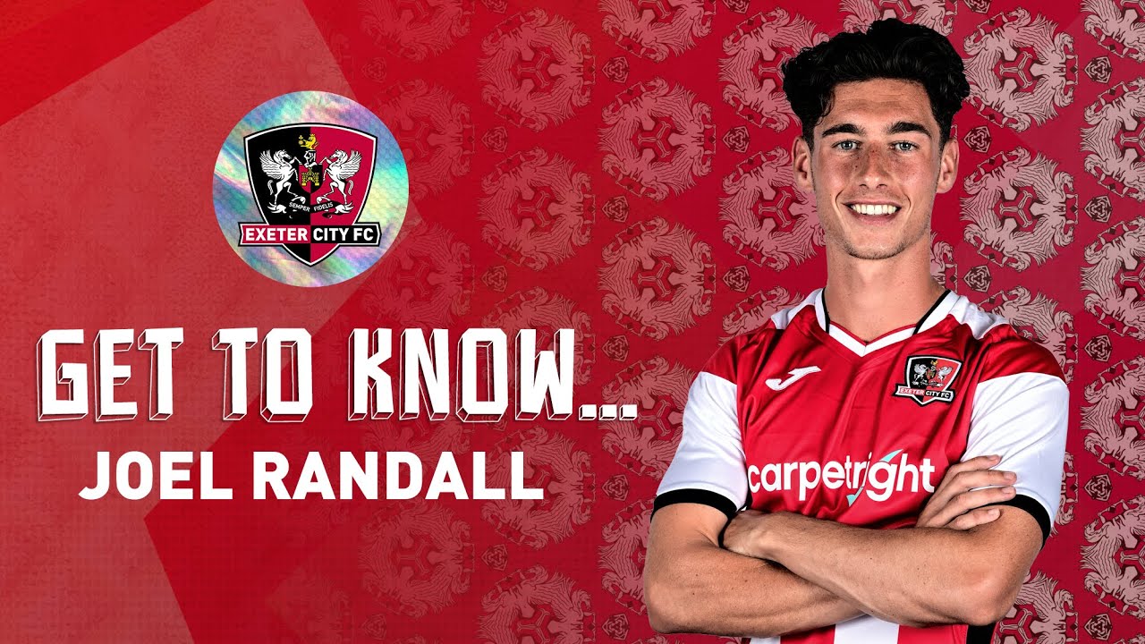 🗣 Get to know: Joel Randall | Exeter City Football Club