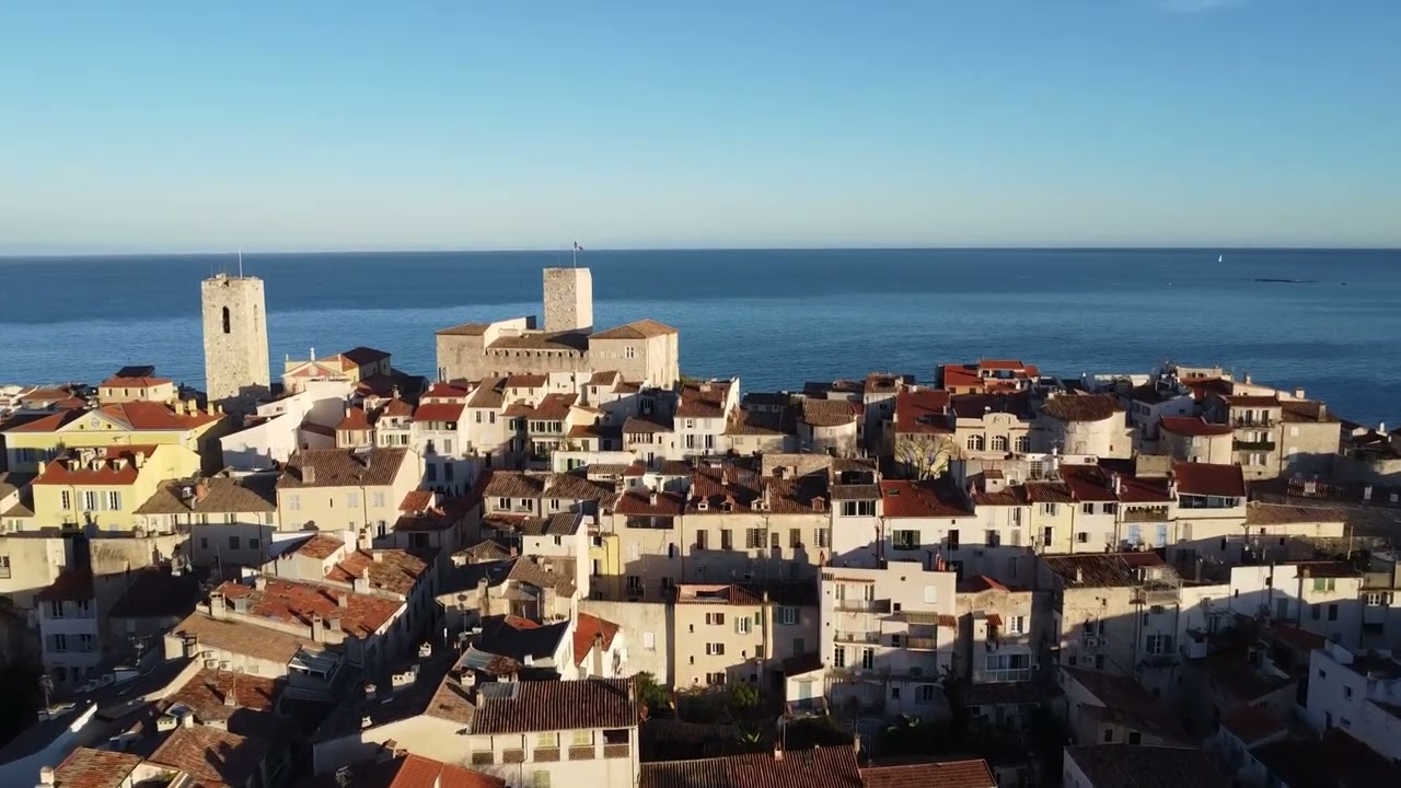 Antibes vu du ciel