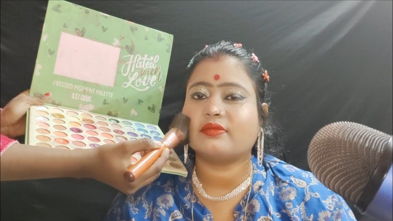 Asmr Big Sister Does Your Party Makeup 💄