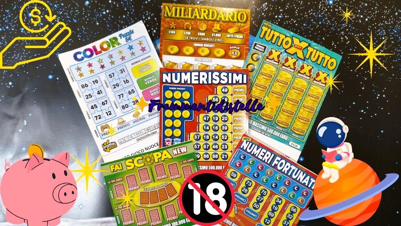 Gratta e vinci, Misto del lunedì🔞😘💵🪙✨