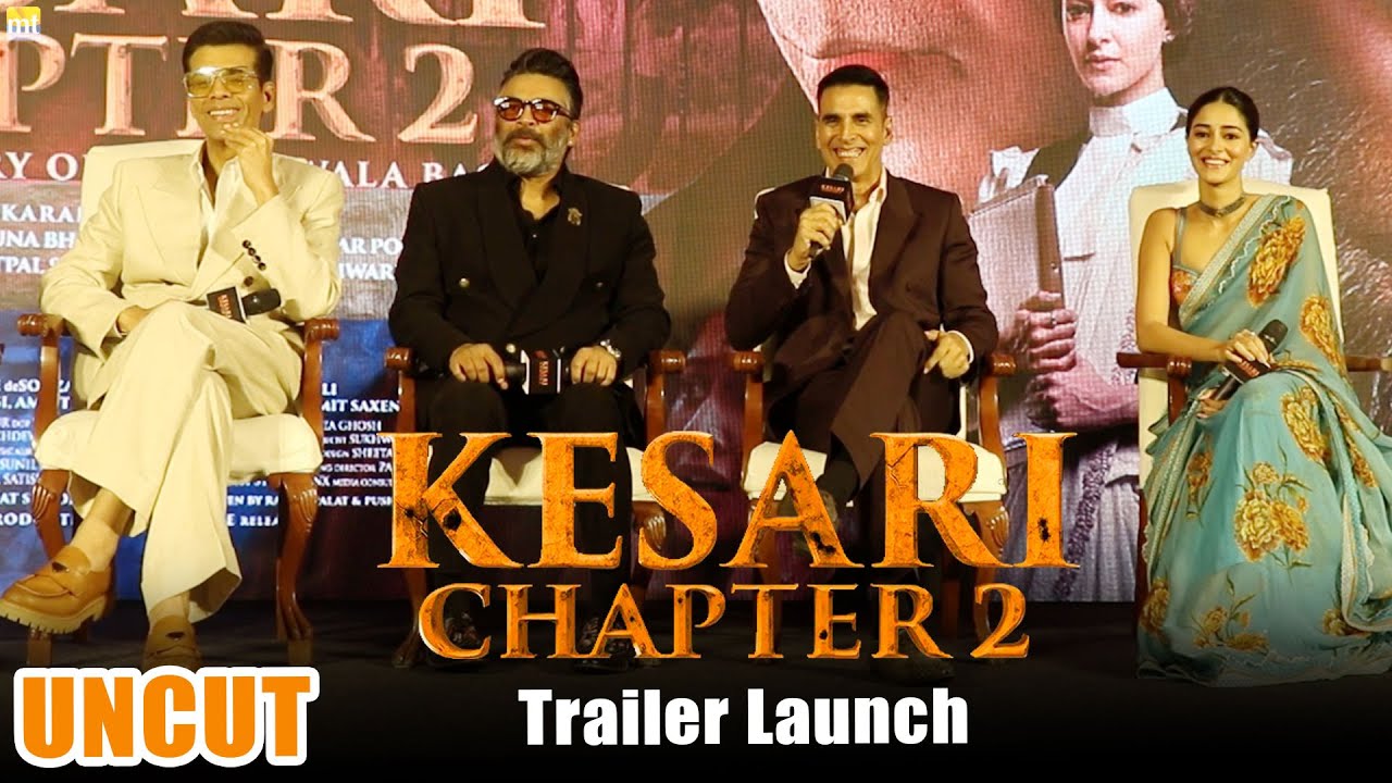 Kesari Chapter 2 Trailer Launch: Akshay Kumar,R Madhavan Clash in Riveting Story of Jallianwala Bagh