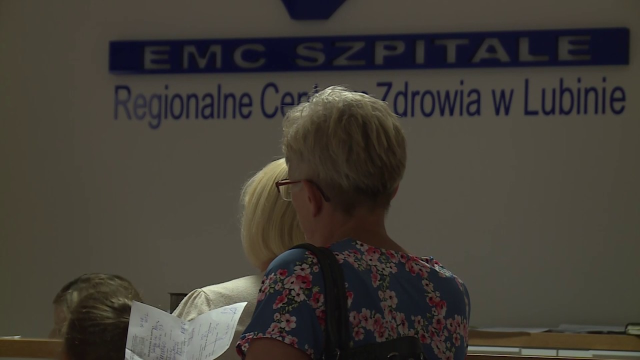 LUBIN  Z bólem gardła na SOR
