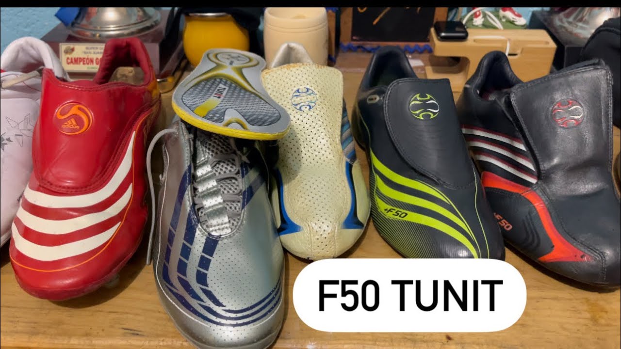 F50 TUNiT || 5 Generaciones de una bota que revolucionó el calzado deportivo