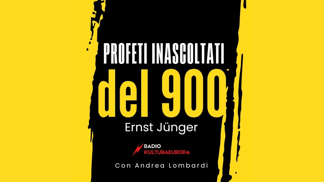 PROFETI INASCOLTATI DEL 900 - Ernst Jünger nelle tempeste d' acciaio della grande guerra.