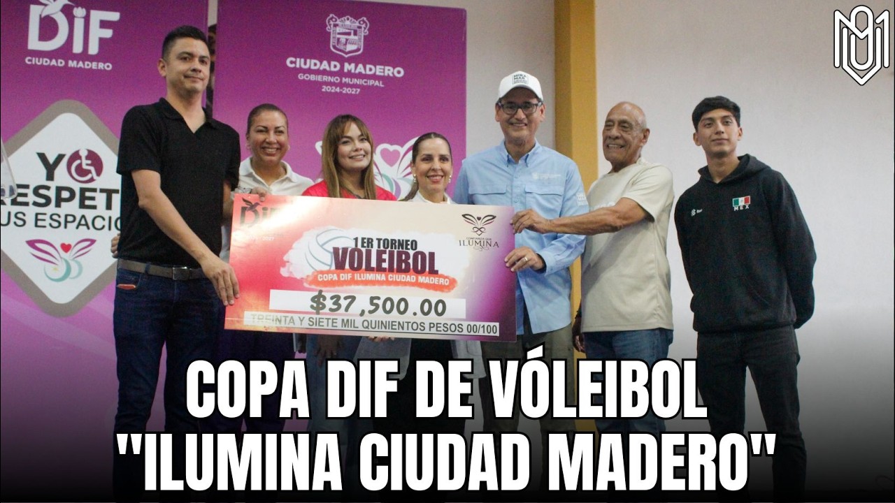 ¡Copa DIF de Vóleibol Ilumina Ciudad Madero!💥